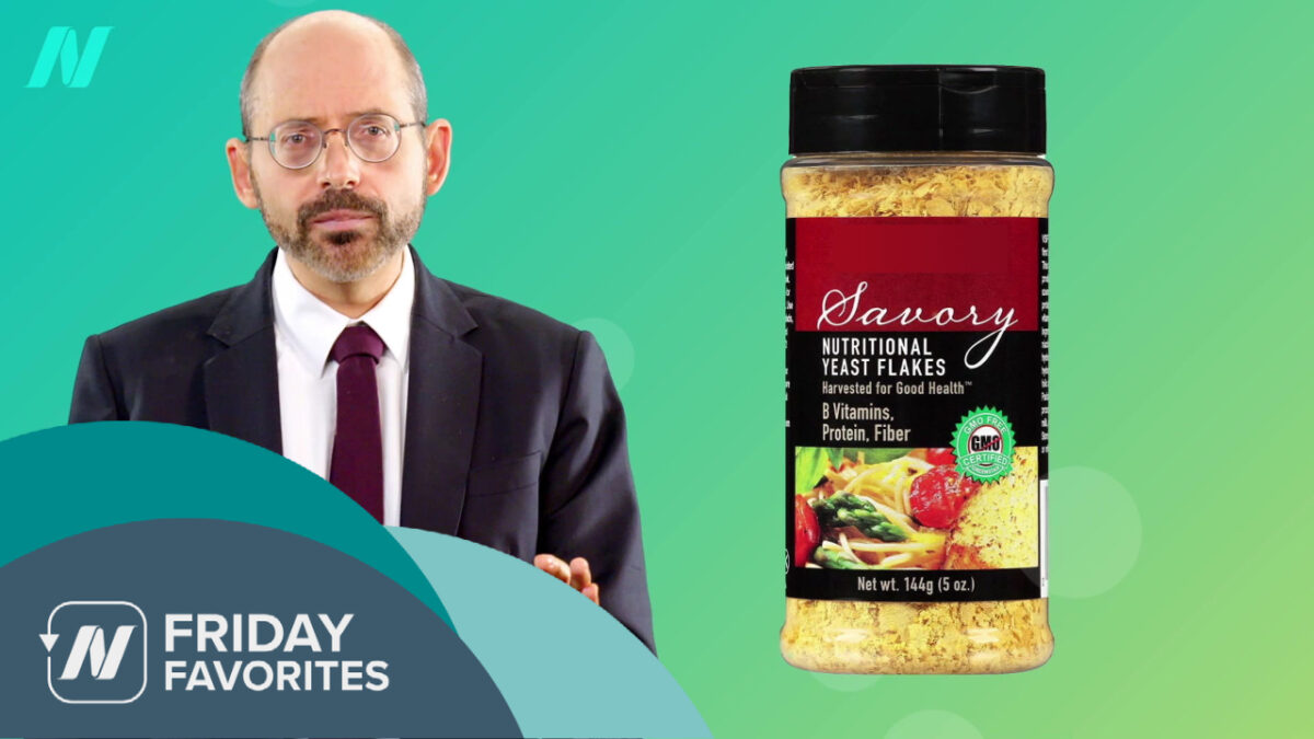 Dr. Greger and nutritional yeast